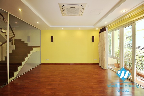 Tay Ho modern house rental with lake view terrace and little pool